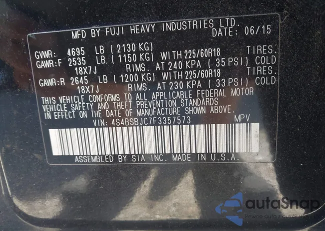 4S4BSBJC7F3357573: 42512183