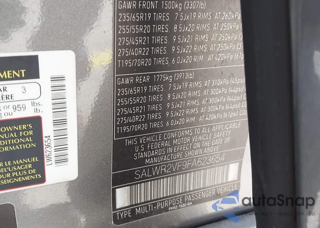 SALWR2VF9FA623654: 42512185