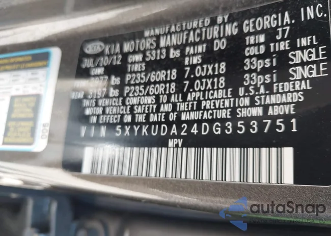 5XYKUDA24DG353751: 42512606