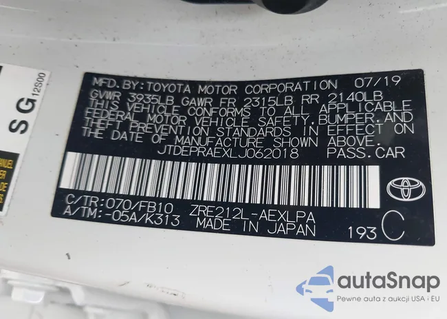 JTDEPRAEXLJ062018: 42512731