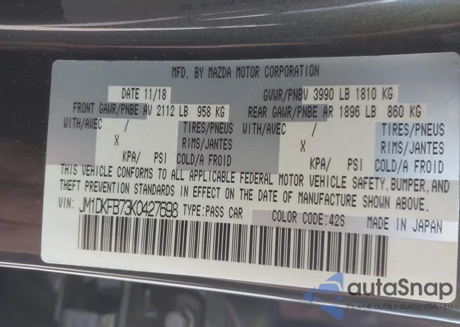 JM1DKFB73K0427698: 42512882