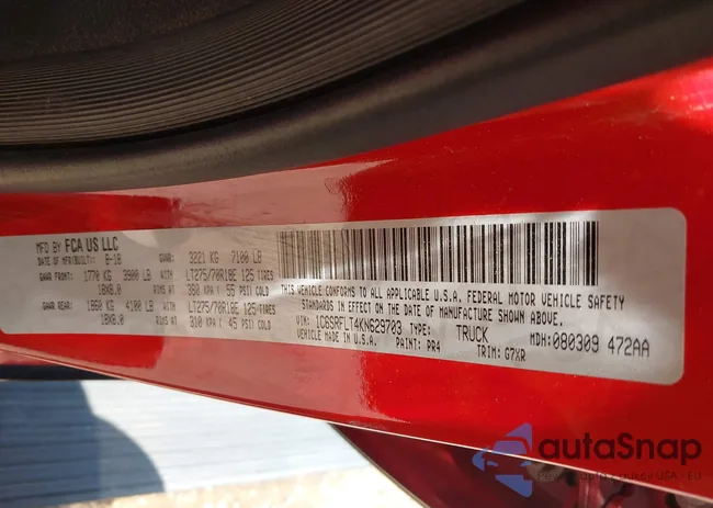 1C6SRFLT4KN629703: 42512908