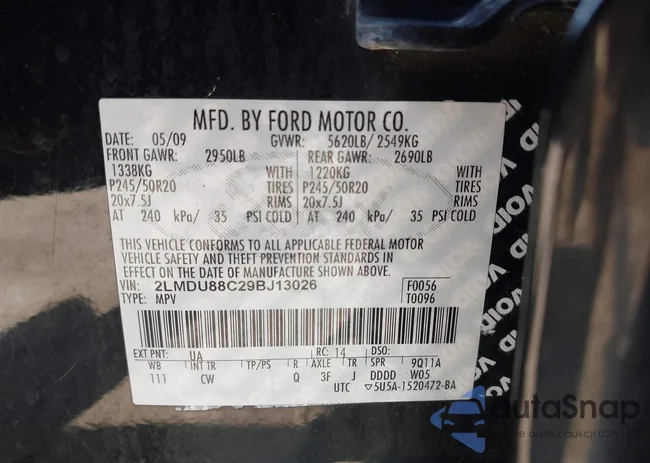 2LMDU88C29BJ13026: 42512998