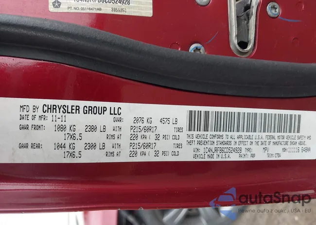 1C4NJRFB6CD524928: 42513085