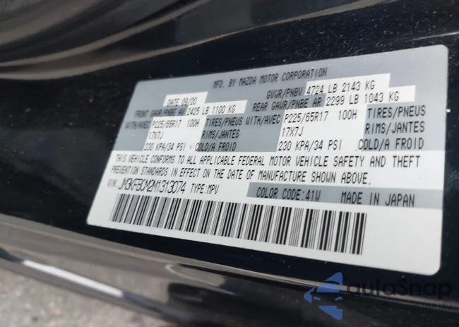 JM3KFBCM2M1313074: 42513118