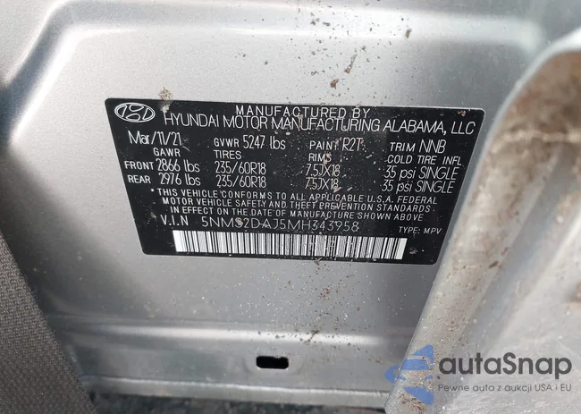 5NMS2DAJ5MH343958: 42513189