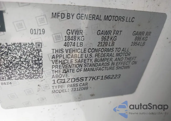 1G1ZD5ST7KF156223: 42512408