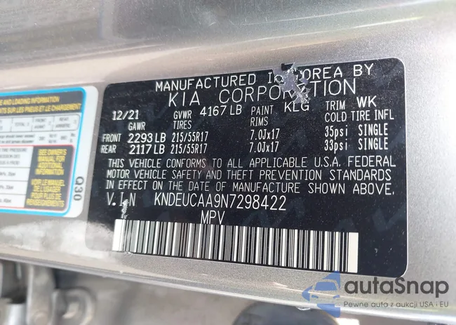 KNDEUCAA9N7298422: 42513714