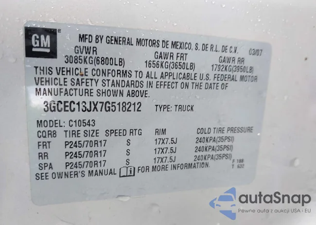 3GCEC13JX7G518212: 42513728