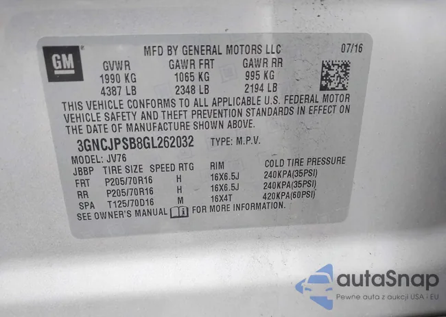 3GNCJPSB8GL262032: 42513853