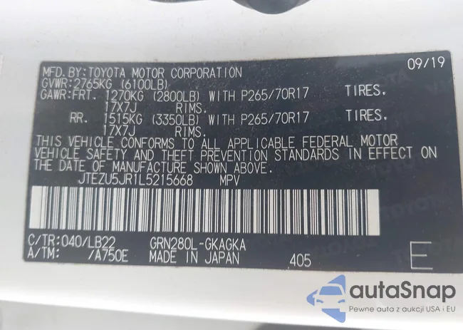 JTEZU5JR1L5215668: 42513407