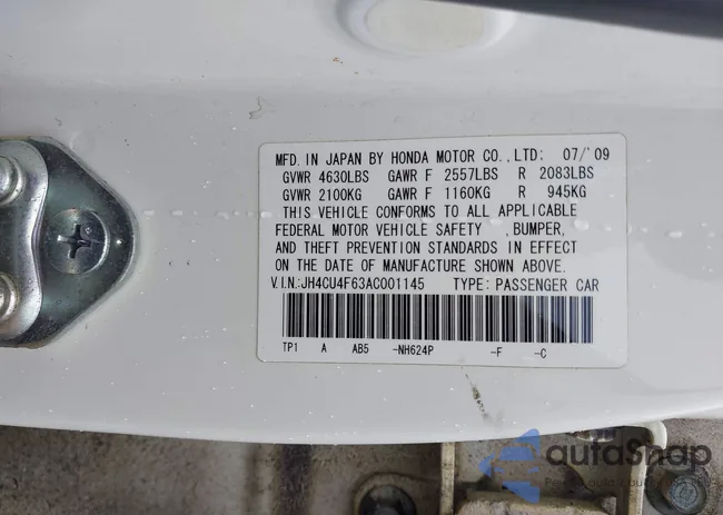 JH4CU4F63AC001145: 42514883