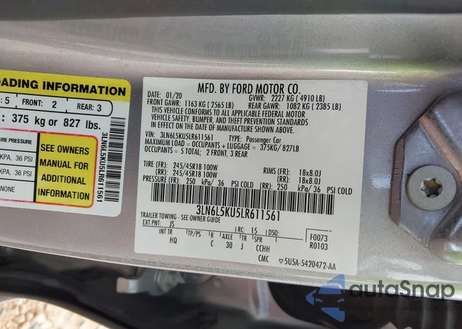 3LN6L5KU5LR611561: 42514900