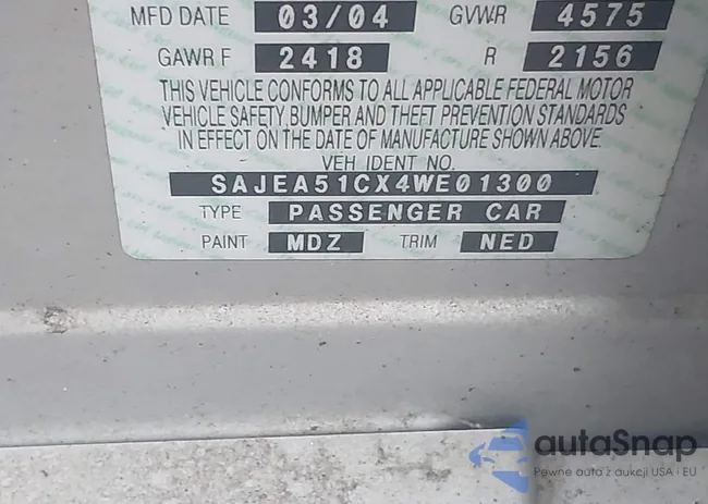 SAJEA51CX4WE01300: 42514993