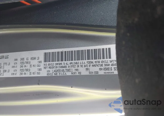 1J4GA59149L720511: 42515193