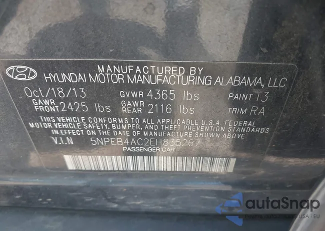 5NPEB4AC2EH835267: 42514308