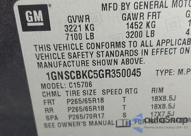 1GNSCBKC5GR350045: 42514419