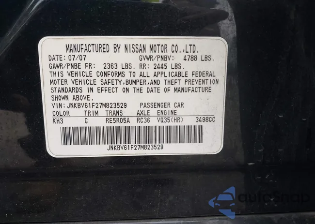 0JNKBV61F27M82352: 42515641