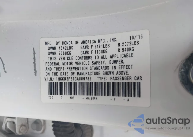 1HGCR3F81GA009782: 42515778