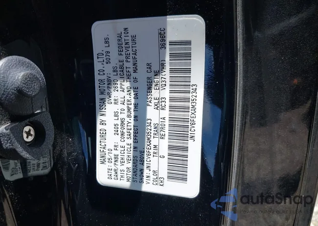 JN1CV6FEXAM352343: 42516155