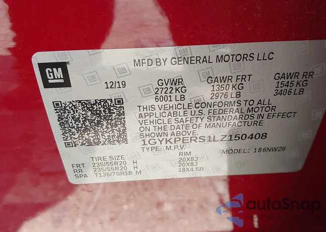 1GYKPERS1LZ150408: 42516174