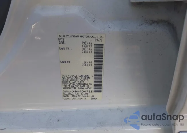 1N4BL4CV9MN404718: 42516181