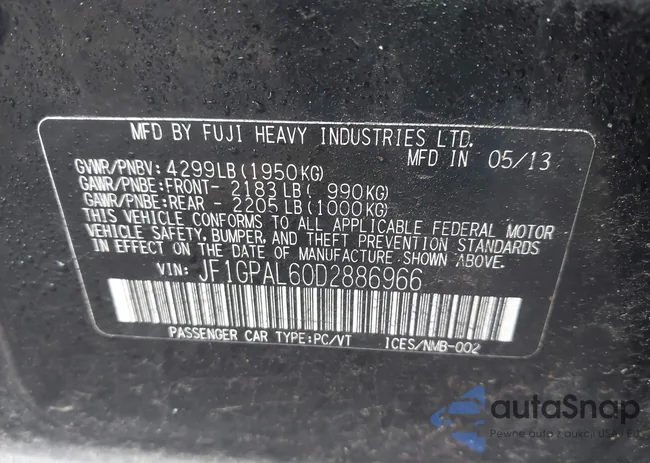 JF1GPAL60D2886966: 42515202