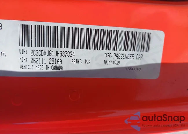 2C3CDXJG1JH337834: 42516677