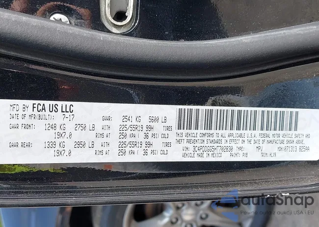 3C4PDDGG5HT702830: 42517948