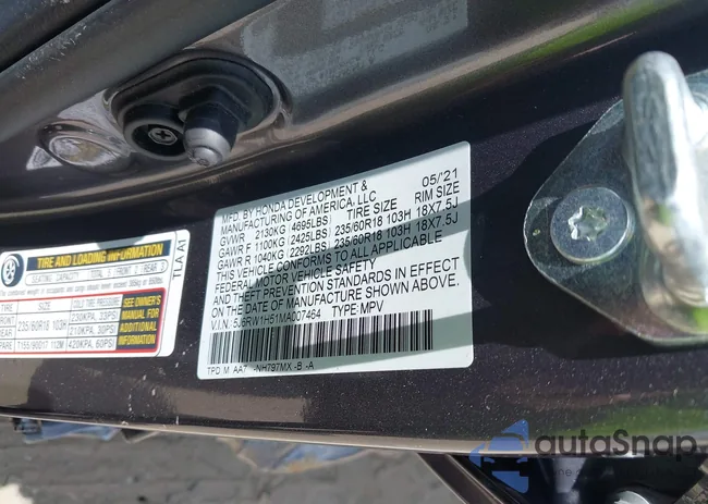 5J6RW1H51MA007464: 42517335