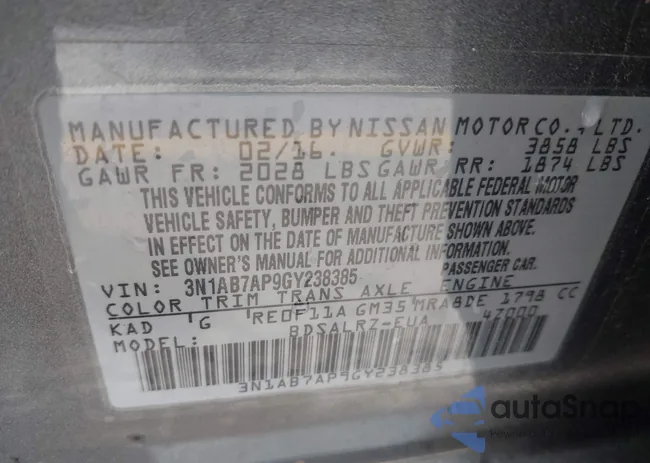 3N1AB7AP9GY238385: 42518738