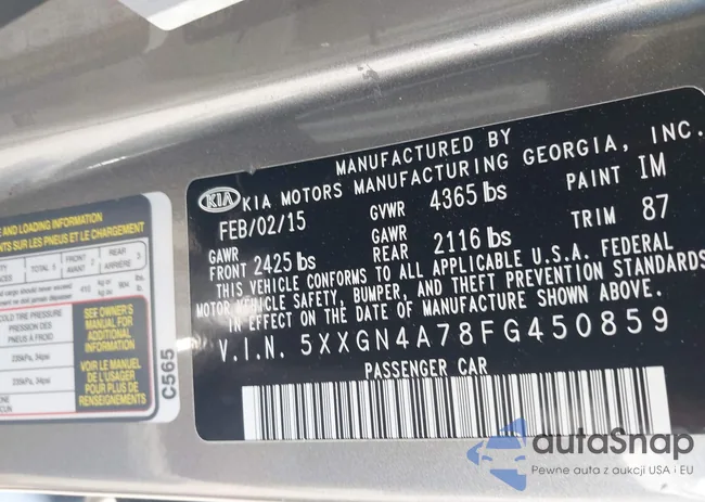 5XXGN4A78FG450859: 42519153