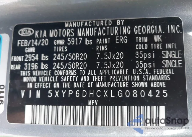 5XYP6DHCXLG080425: 42519598