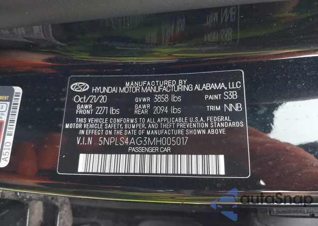 5NPLS4AG3MH005017: 42519289