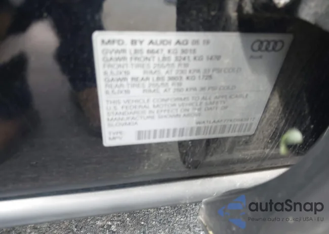 WA1LAAF77KD043812: 42519528