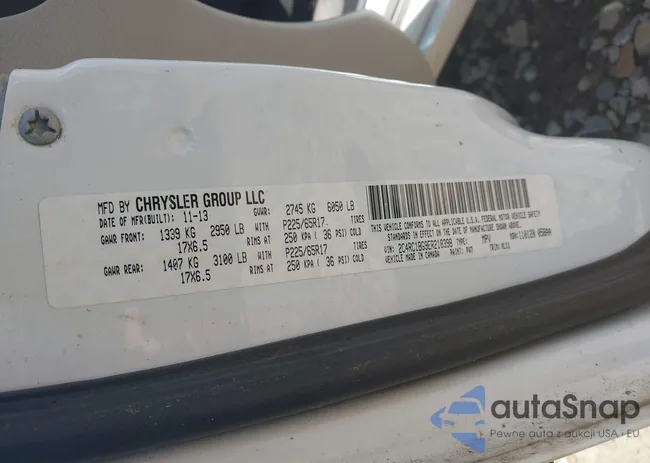 2C4RC1BG9ER218398: 42521184