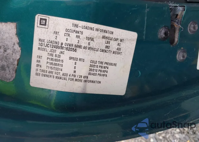 1G1JC1249VM162056: 42521764