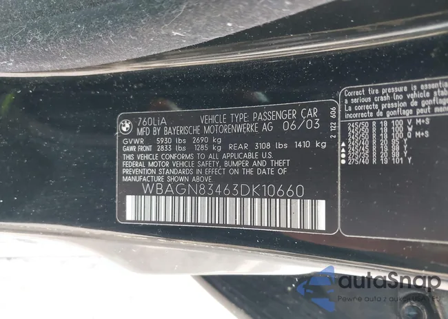 WBAGN83463DK10660: 42521244