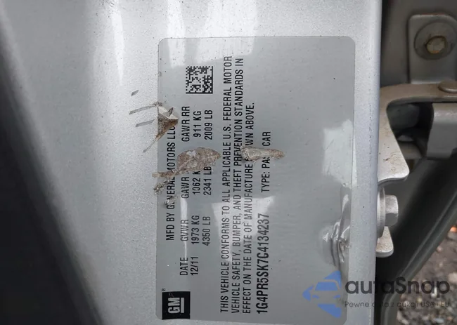 1G4PR5SK7C4134237: 42521369