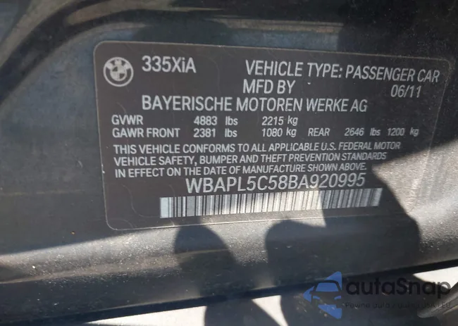 WBAPL5C58BA920995: 42522660