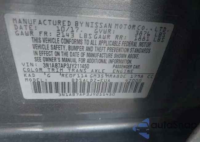 3N1AB7AP3JY211450: 42522931