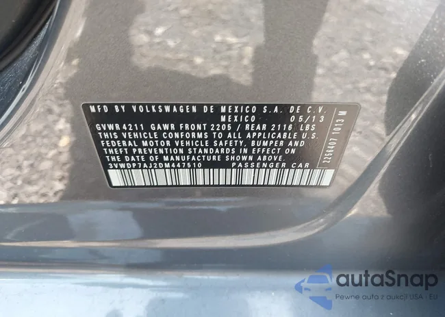 3VWDP7AJ2DM447510: 42522268