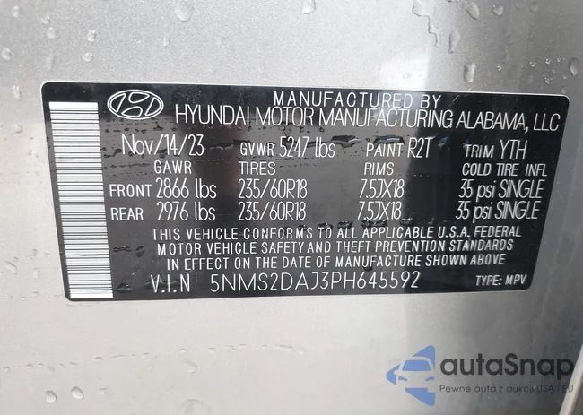 5NMS2DAJ3PH645592: 42523623