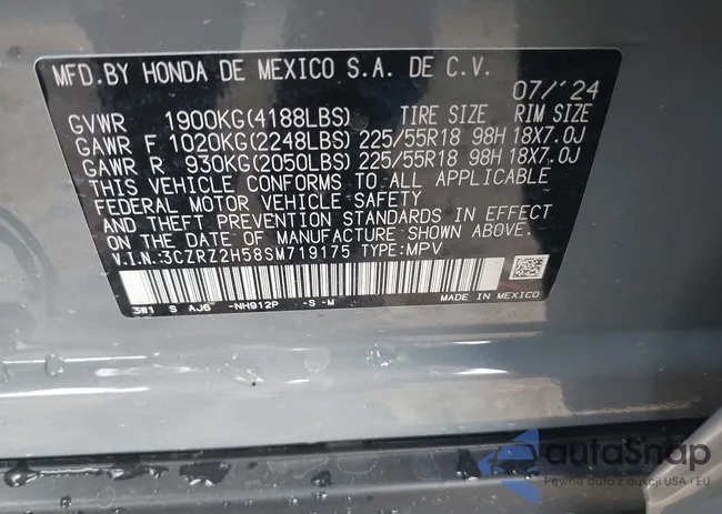 3CZRZ2H58SM719175: 42523791