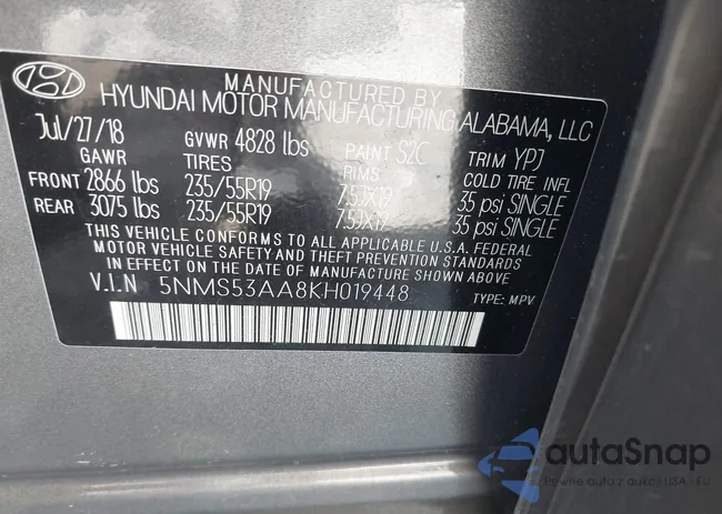 5NMS53AA8KH019448: 42523814