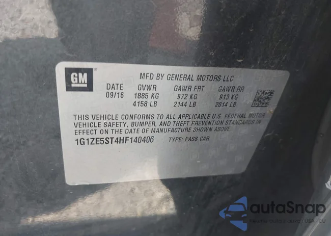 1G1ZE5ST4HF140406: 42523845