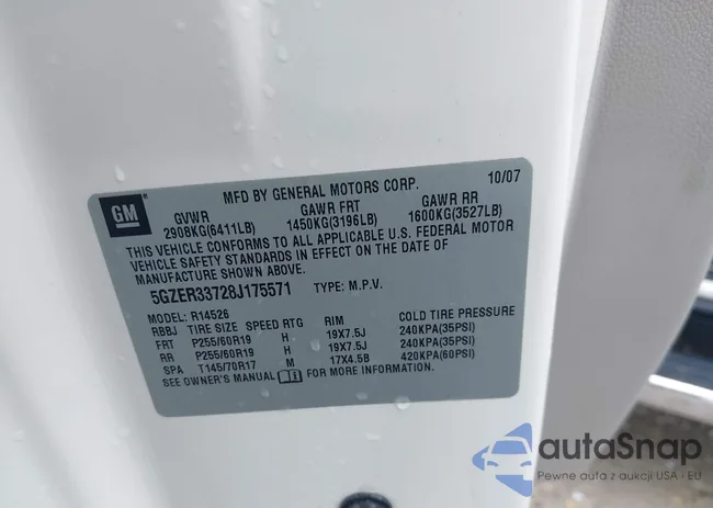 5GZER33728J175571: 42524039