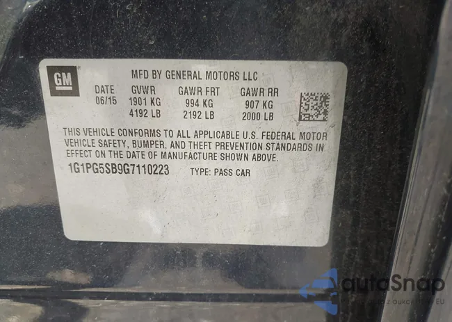 1G1PG5SB9G7110223: 42523230