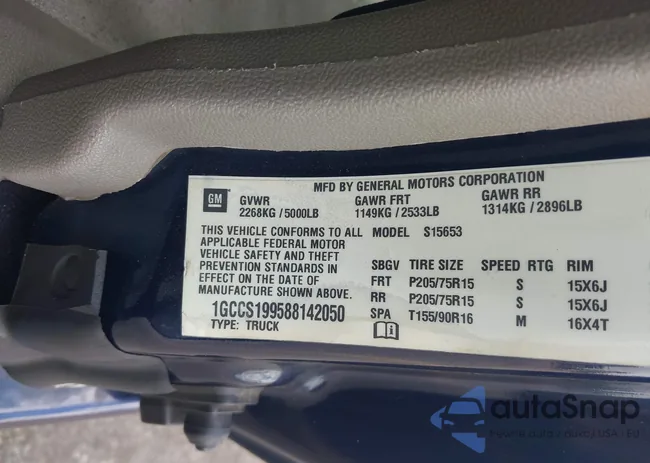 1GCCS199588142050: 42523557