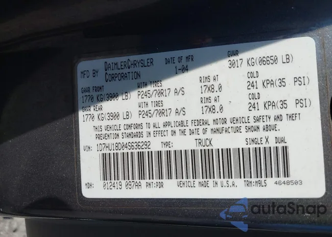 1D7HU18D04S636292: 42524992